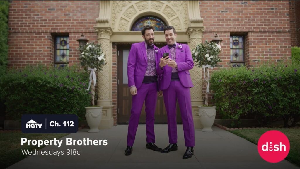 2022 HGTV Property Brothers Integrated Spot Partnership with DISH